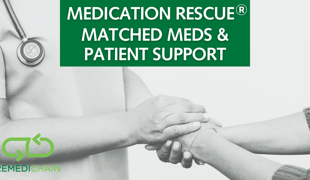 Medication Rescue: Matched Medications and Patient Support
